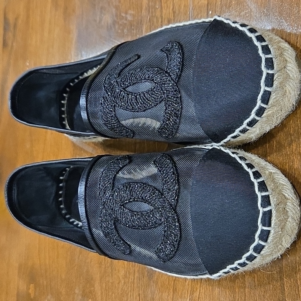 Chanel mesh Espadrilles